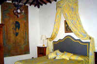 Luxurious double room at Hotel Villa Le Barone