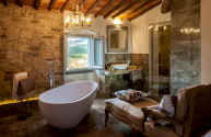 exclusive boutique spa resort in Tuscany