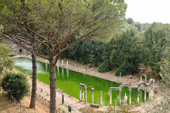 Hadrian's villa (Villa Adriana) near Tivoli