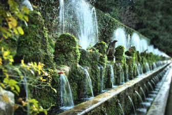 Villa d'Este at Tivoli near Rome