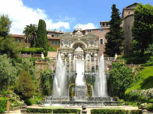 Villa d'Este waterfall